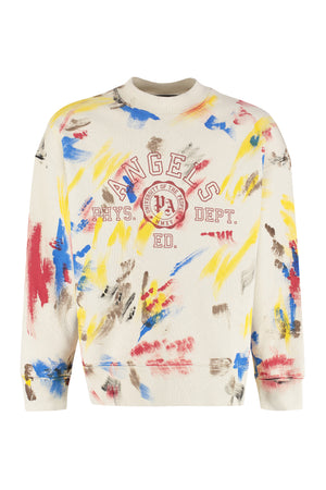 Printed cotton sweatshirt-0